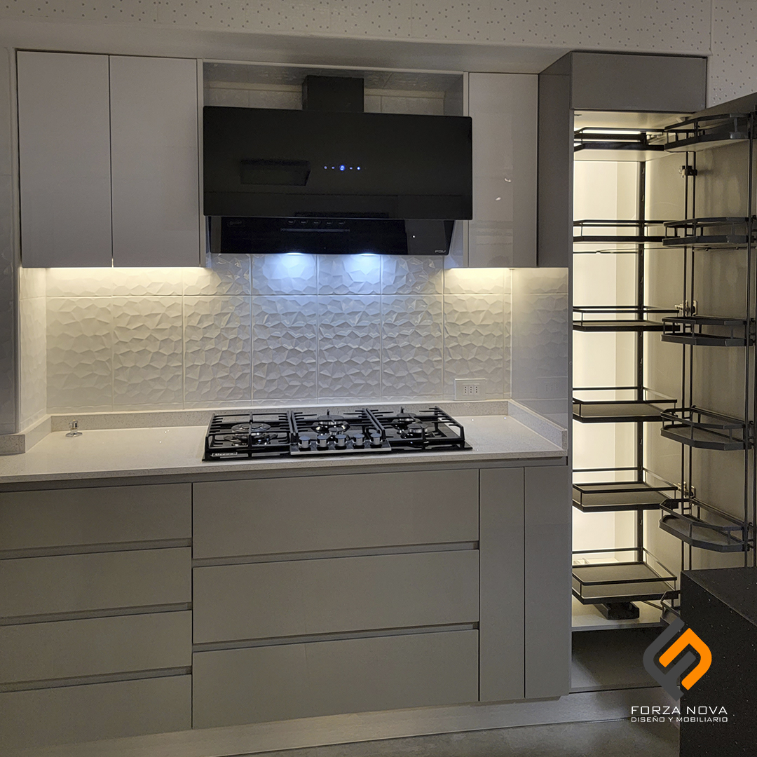 Puertas de cocina elegante